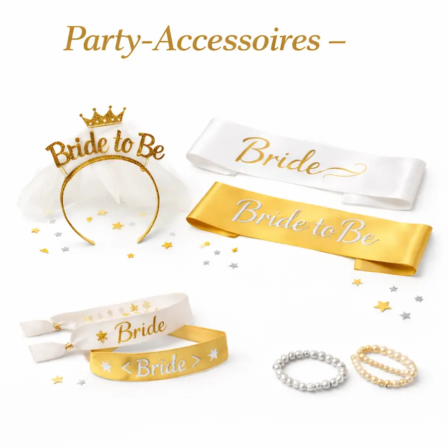 Partyaccessoires und Geschenkideen