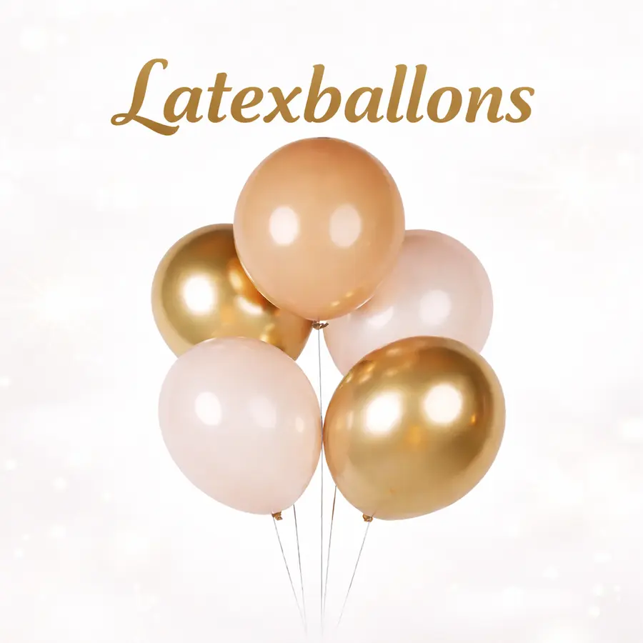 Auswahl an Latexballons aus dem GiftCrush Sortiment